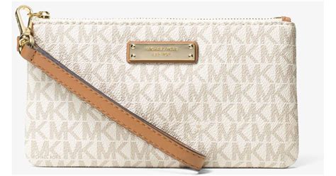 michael kors jet set wristlet|michael kors wristlet.